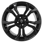 Kit 4 Rodas Aro 14x6 Renault Sandero RS 4x100 Black Krmai M7