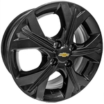 Kit 4 Rodas Aro 15x6 Gm Onix 4x100 Black Krmai S21