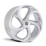 Kit 4 Rodas Aro 17x7 Concept 5x112 Volcano Prata