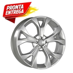 Kit 4 Rodas Aro 17x7 Honda New Civic 5x114 Prata Krmai R29