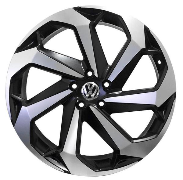 Jogo de 4 Rodas Aro17X7 Jetta R-line 5x100 BD BRW1420