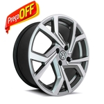 Kit 4 Rodas Aro 17x7 Vw Golf GTI 18 4x100 GD Krmai R94