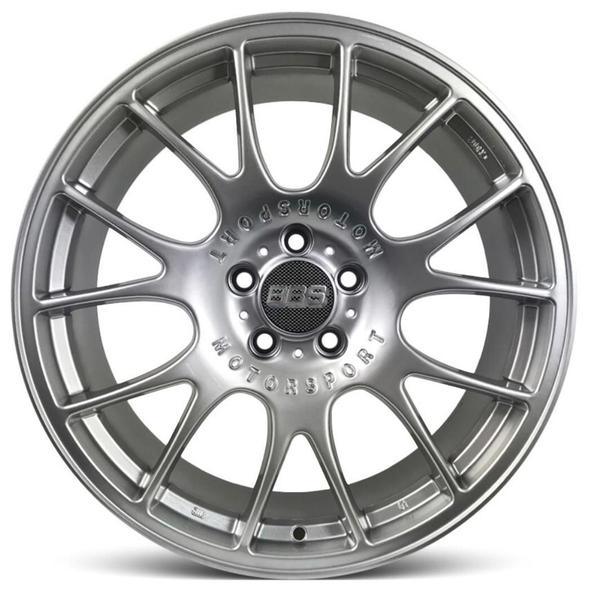 Kit 4 Rodas Aro 18x8,5 Rodera BBS 5X112 Motor Sport Prata RDR 64