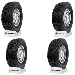 Kit 4 Unidades Pneus Dunlop 31x10.50R15 109S Aro 15 AT3 Caminhonete Pick-Up SUV