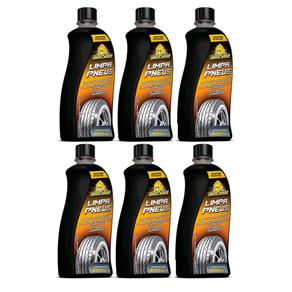 Kit 6 Limpa Pneu 500ml Autoshine AutoShine