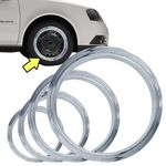 Kit Calota Sobre Aro 16 Cromado Golf Polo Amarok Jetta Beatl