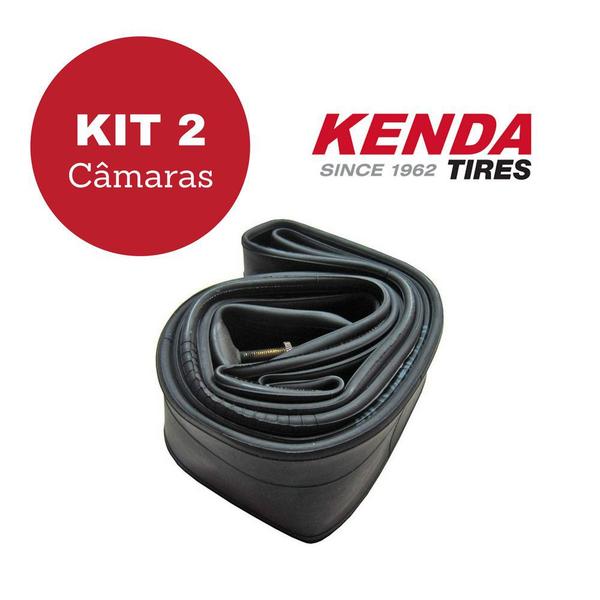 Kit 2 Câmaras De Ar Kenda Aro 18 Fan Ybr 150 Titan Cg Gsr