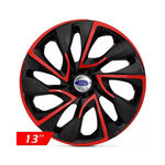 Kit Carlota Aro 13 Red Esportiva Ford Ka Fiesta Escort Jogo