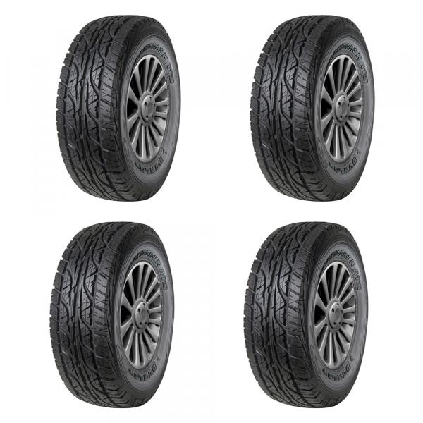 Kit com 4 Pneus 265/75R16 112/109S GRANDTREK AT3 BL EV DUNLOP ARO 16