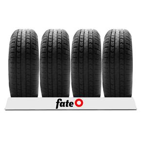 Kit com 4 Pneus Aro 14 Fate 175/70R14 - Prestiva - 84T (Promoção)