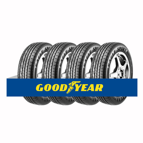 Kit com 4 Pneus Goodyear Aro 15 Eagle Sport 185/60 88h