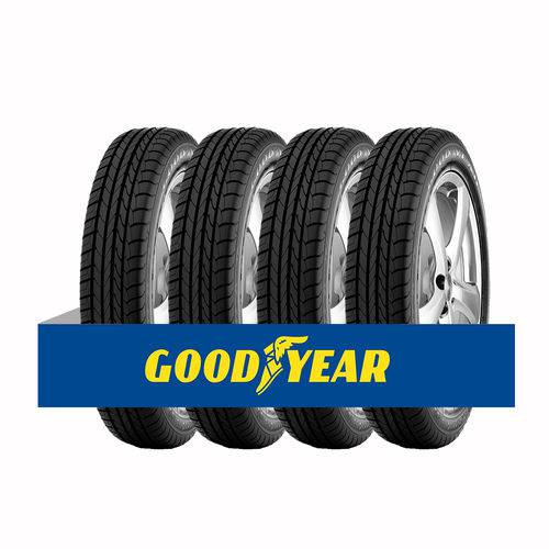 Kit com 4 Pneus Goodyear Aro 16 Efficient Grip (runonflat) 205/55 91w