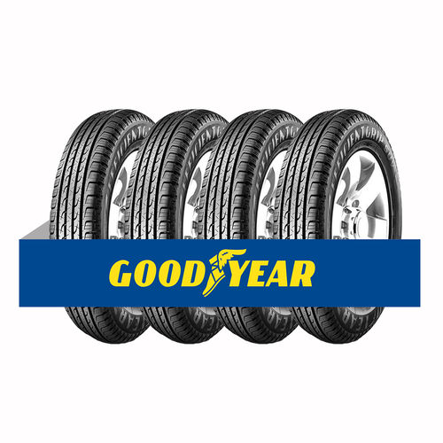 Kit com 4 Pneus Goodyear Aro 16 Efficient Grip Suv 205/60 92v