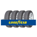 Kit com 4 Pneus Goodyear Aro 17 Eagle Rsa (runonflat) 205/45 84v