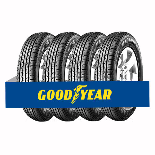 Kit com 4 Pneus Goodyear Aro 17 Efficient Grip Suv 215/60 96h