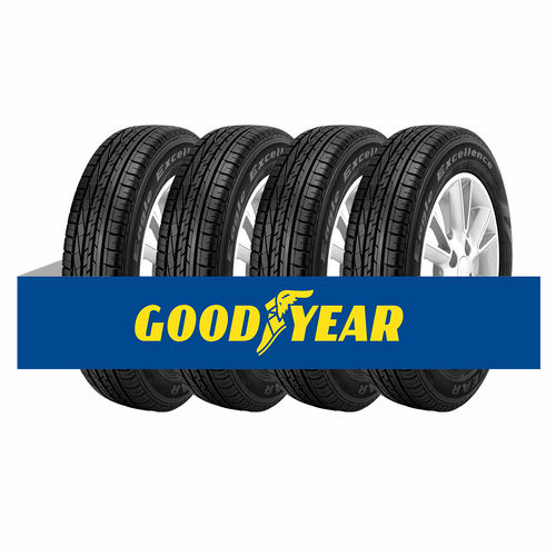 Kit com 4 Pneus Goodyear Aro 19 Excellence Emt (runonflat) 245/45 98y