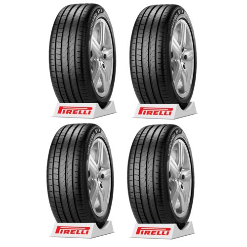 Kit com 4 Pneus Pirelli 225/50 R17 Cint P7 94w Rf (moe)