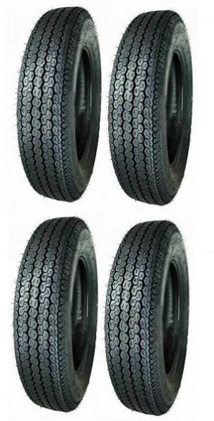 Kit com 4 Pneus Pirelli 5.60 X 15 Tornado