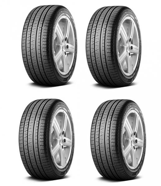 Kit com 4 Pneus Pirelli Aro 16 225 70 R16 Scorpion Verde as 107H