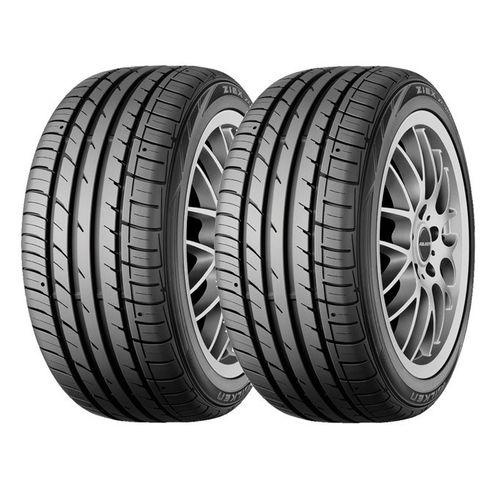 Kit com 2 Pneus Aro 16 Dunlop 205/55 R16 91v Ze914er Jp Dmv Falken