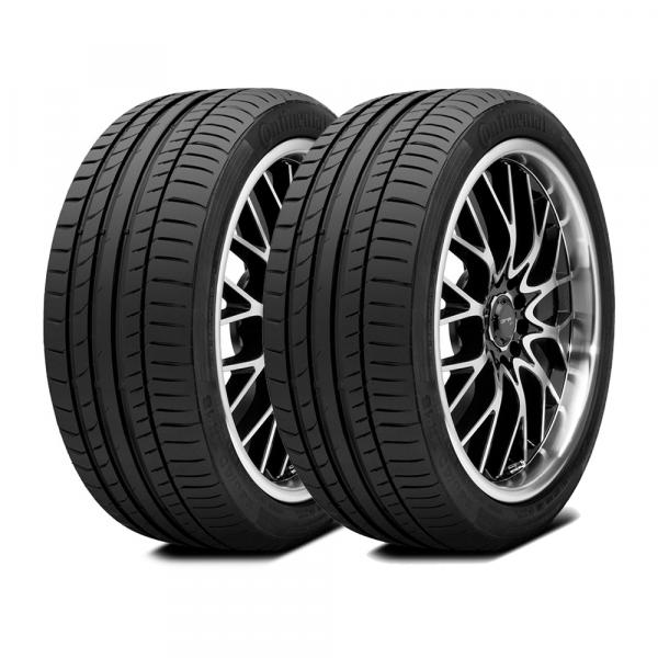 Kit com 2 Pneus Continental 225/40 R18 CONTSPORT CONTACT 5 92Y XL FR (MO)