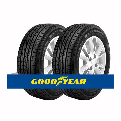 Kit com 2 Pneus Goodyear Aro 20 Excellence Emt (runonflat) 275/35 102y