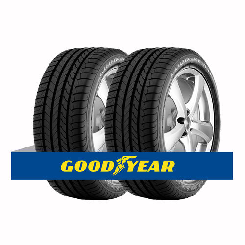 Kit com 2 Pneus Goodyear Aro 16 Efficient Grip (runonflat) 205/55 91w