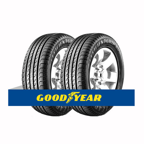 Kit com 2 Pneus Goodyear Aro 17 Efficient Grip Suv 215/60 96h