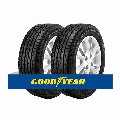 Kit com 2 Pneus Goodyear Aro 19 Excellence Emt (runonflat) 245/40 98y