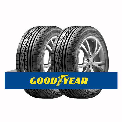 Kit com 2 Pneus Goodyear Aro 19 Excellence Emt (runonflat) 275/40 101y