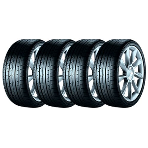 Kit de 4 Pneus Continental 205/45R17 84V Fr Contisportcontact 3