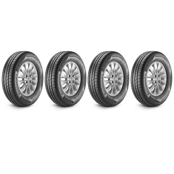 Kit de 4 Pneus Continental Aro 13 175/70R13 82T PowerContact 2