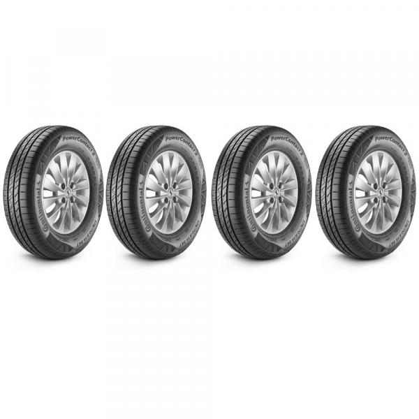 Kit de 4 Pneus Continental Aro 14 175/70R14 84T PowerContact 2