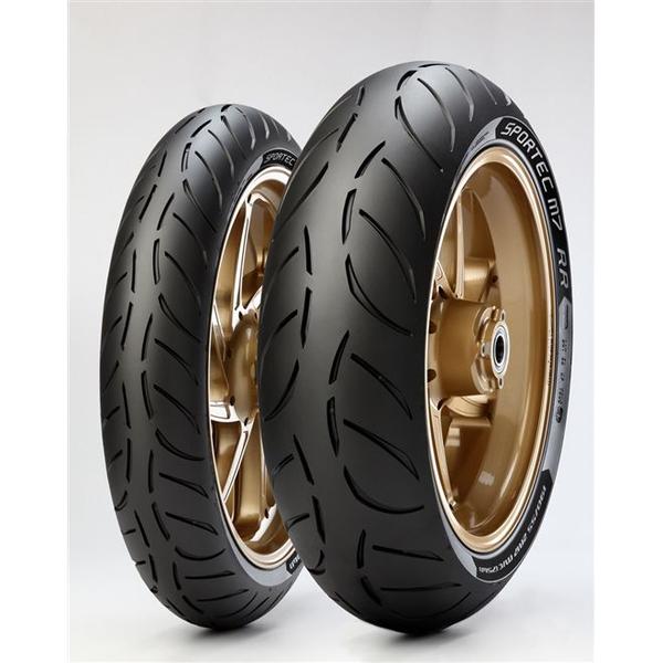 Kit de Pneus 200/55-17 + 120/70-17 Metzeler Sportec M7 RR