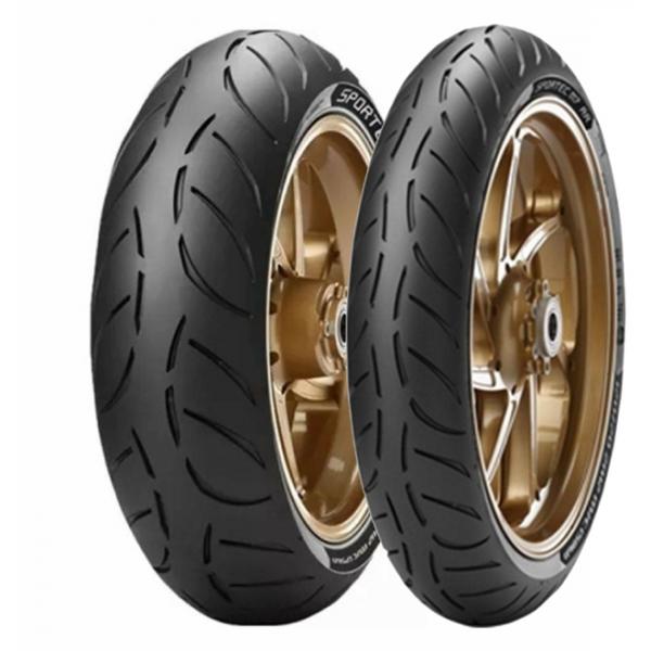 Kit de Pneus 190/55-17 + 120/70-17 Metzeler Sportec M7 RR