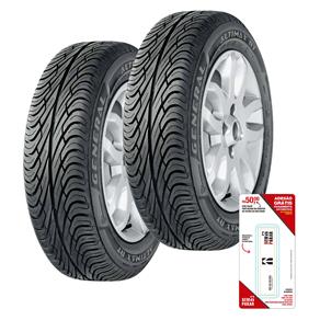 Kit de Pneus de Alta Resistência 175/70 R13 82T Altimax General Tire By Continental 2 Unidades + Etiqueta Eletrônica Sem Parar com R$ 50 de Crédito