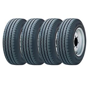 Kit de Pneus Hankook Aro 14 RA08 Radial 195/80R14 106R 4 Unidades