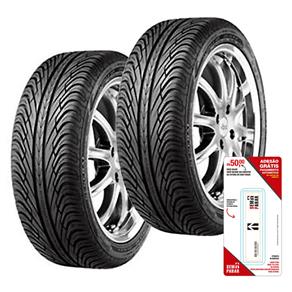 Kit de Pneus HP 195/60 R15 General Tire Altimax By Continental 2 Unidades + Etiqueta Eletrônica Sem Parar com R$ 50 de Crédito