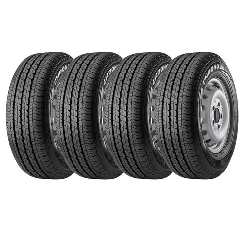 Kit de Pneus Pirelli Aro 15 Chrono 205/70r15 106r 4 Unidades