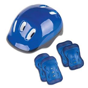 Kit de Proteção Joelheira e Cotoveleira Azul Fenix