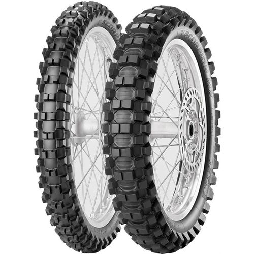 Kit Par Pneu 110/100-18 + 80/100-21 Pirelli Scorpion MX Extra Fun