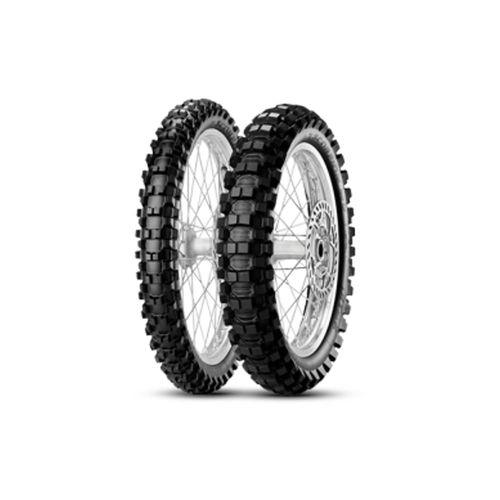 Kit Par Pneu 110/90-19 + 80/100-21 Scorpion Mid Soft Pirelli Trilha Cross