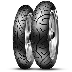 Kit Par Pneu Pirelli 140-70-17 e 110-70-17 Sport Demon Sem Câmara