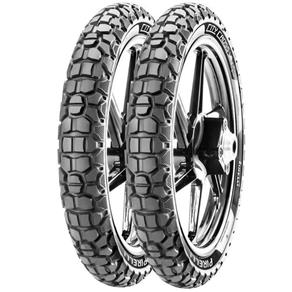 Kit Par Pneus Pop 100 Biz 100 60/100-17 + 80/100-14 City Cross Pirelli