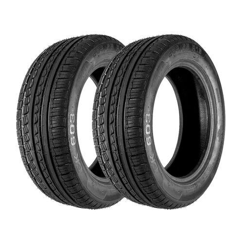 Kit Pneu 205/65r15 Remold Cockstone Ck603 89p 2 Unidades