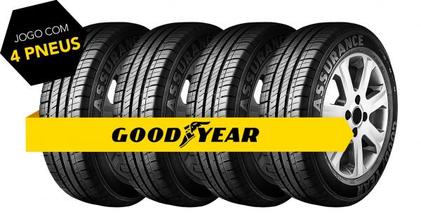 Kit Pneu Aro 13 - 175/70R13 82T Assurance Goodyear 4 Peças