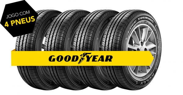 Kit Pneu Aro 13 - 175/70R13 82T Kelly Edge Touring Goodyear 4 Peças