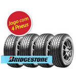 Kit Pneu Aro 14 Bridgestone 185/60r14 Potenza Giii 82h 4 Unidades