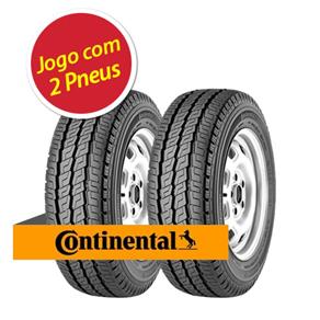 Kit Pneu Aro 14 Continental 185R14 Vanco 8 102/100Q 8PR 2 Unidades