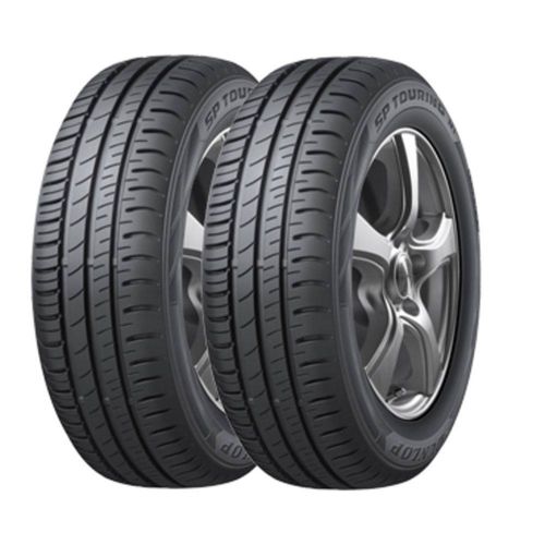 Kit Pneu Aro 14 Dunlop 175/65R14 SP Touring R1 82t 2 Unidades